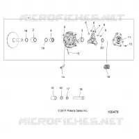 SYSTEME DE TRANSMISSION, PRIMARY CLUTCH