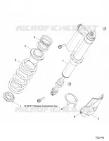 SUSPENSION ARRIERE SHOCK MOUNTING