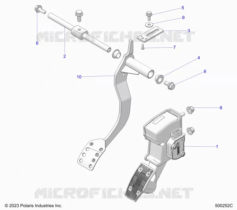 INSTRUMENTS, FOOT INSTRUMENTS AUTO- T24AARHB (500252C)