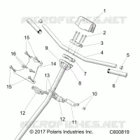DIRECTION, H-BAR, DIRECTION POST, GRIPS