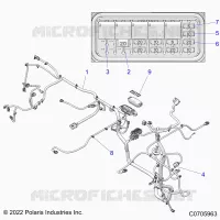 ELECTRICITE, WIRE HARNESSES, CHASSIS- R22MAA50A1/A7 (C0705963)
