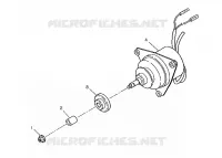 MOTEUR DE VENTILATEUR 6x6 400L, SWEDISH S948740 and  NORWEGIAN N948740 (4926812681056A)