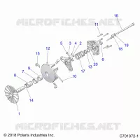 SYSTÃˆME DE TRANSMISSION, PRIMARY CLUTCH
