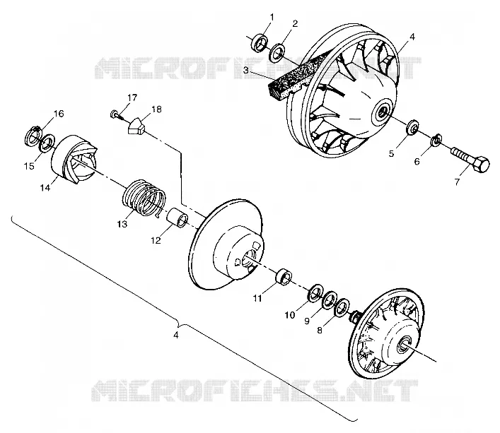 EMBRAYAGE DE TRANSMISSION