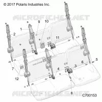 SIEGE BELT MOUNTING