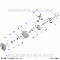 SYSTÃˆME DE TRANSMISSION, PRIMARY CLUTCH