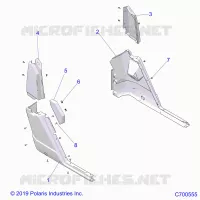 CARROSSERIE ARRIERE FENDERS