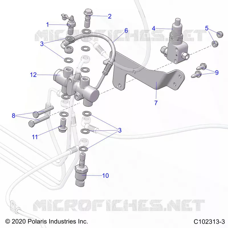 FREINS, VALVE SYSTEM