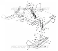 SUSPENSION AVANT AND SKI TRAN SPORT 0960143 AND EURO TRAN SPORT E960143 (4932273227B003)