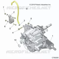 DRIVE TRAIN, MAIN SUPPORT PONT