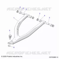 SUSPENSION AVANT CONTROL ARM UPPER