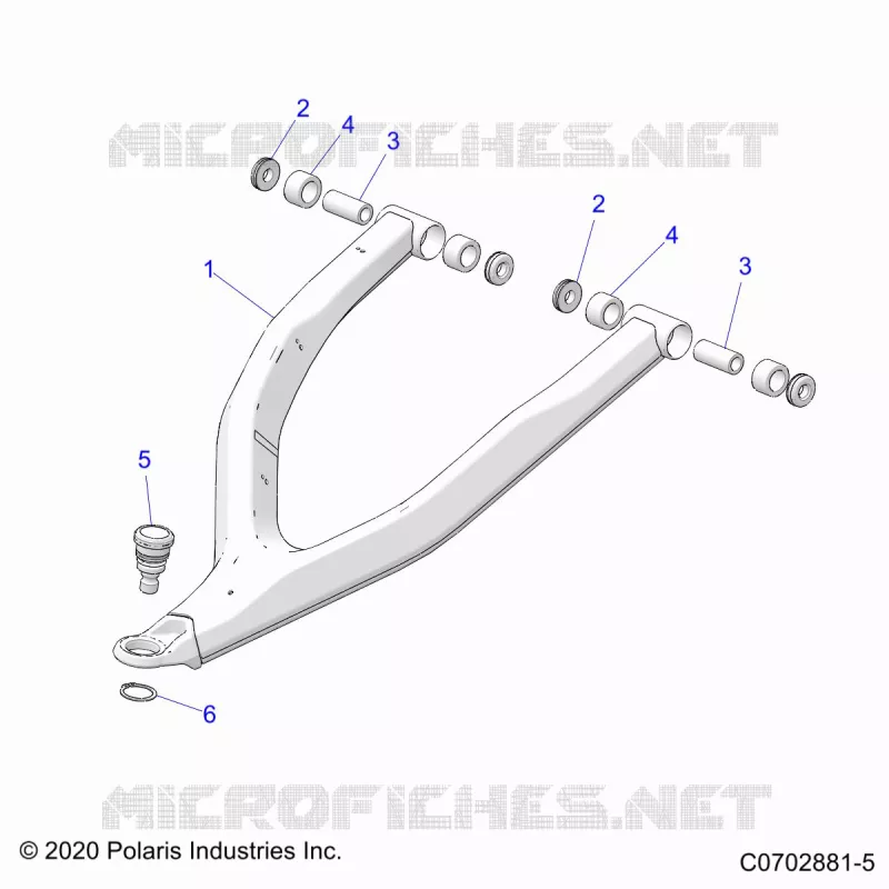 SUSPENSION AVANT CONTROL ARM UPPER
