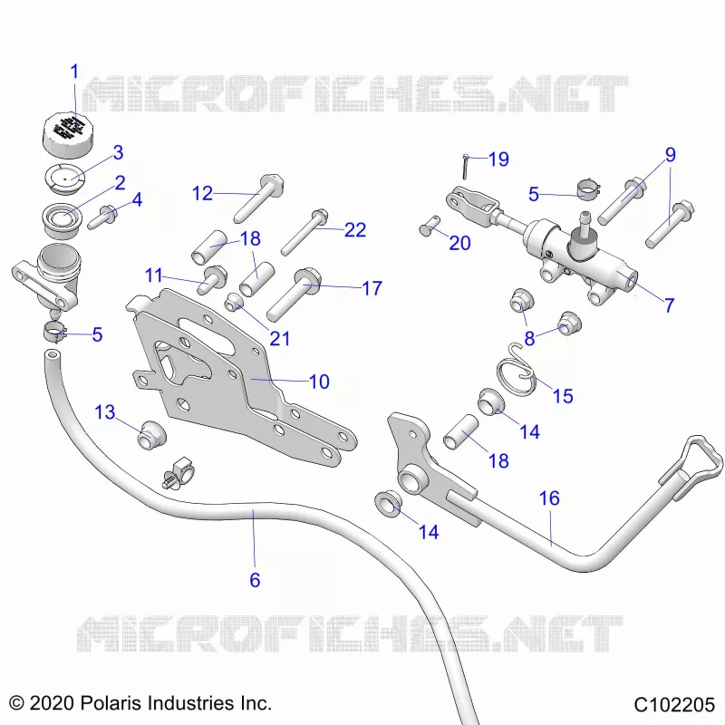 BRAKES, BRAKE PEDAL AND MAITRE CYLINDRE