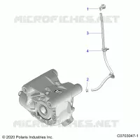 SYSTÃˆME DE TRANSMISSION, GEARCASE, FRONT, VENTING