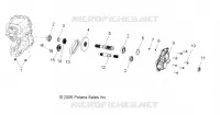 SYSTÈME DE TRANSMISSION, PONT PRINCIPAL OUTPUT SHAFT