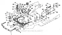 CARROSSERIE AVANT 500 EFI E942774 and  EFI SKS E942574 (49274127410006)