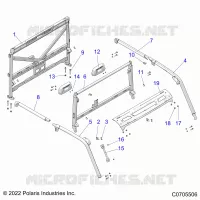 CHASSIS, CAB CADRE