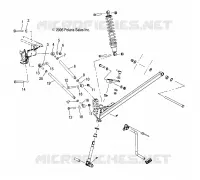 SUSPENSION AVANT AND RADIUS RODS