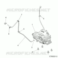 SYSTÃˆME DE TRANSMISSION, FRONT GEARCASE MOUNTING