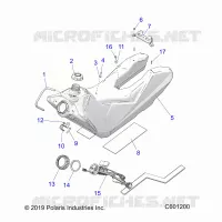 SYSTÃˆME D'ALIMENTATION, FUEL TANK ASM.