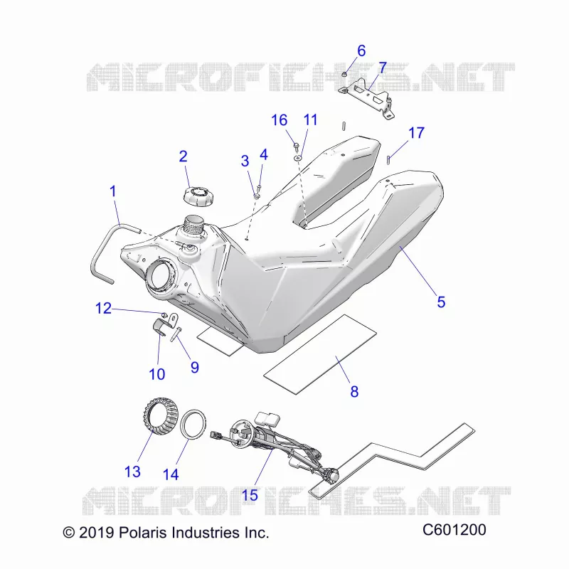 SYSTÃˆME D'ALIMENTATION, FUEL TANK ASM.
