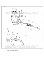 BRAKES, FRONT BRAKE LEVER AND MAITRE CYLINDRE