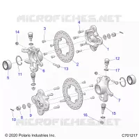 SUSPENSION AVANT HUB