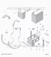 ELECTRICITE, BATTERY/BOX AND CABLES