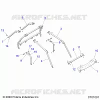 CHASSIS, CAB CADRE