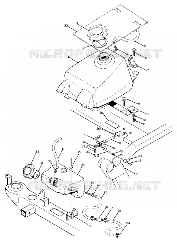 RESERVOIR A CARBURANT (4918541854009A)