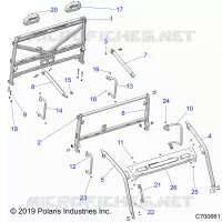 CHASSIS, CAB CADRE
