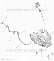 SYSTÃˆME DE TRANSMISSION, FRONT GEARCASE MOUNTING