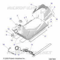 SYSTÃˆME D'ALIMENTATION, FUEL TANK ASM.