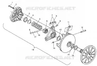 EMBRAYAGE DE TRANSMISSION 700 XCR 0985678(A) AND EUROPEAN 700 XCR E985678 (4943114311B014)