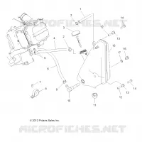 MOTEUR, OIL SYSTEM and RESERVOIR D'HUILE