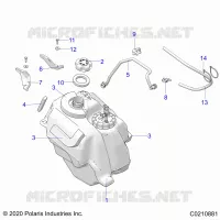 SYSTÃˆME D'ALIMENTATION, FUEL TANK ASM.