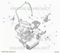 SYSTÃˆME DE TRANSMISSION, MAIN GEARCASE MOUNTING