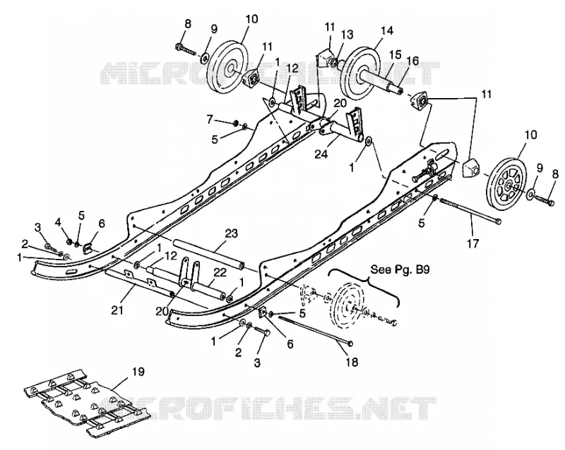 SUSPENSION 500 EFI 0973774 (4938423842B010)