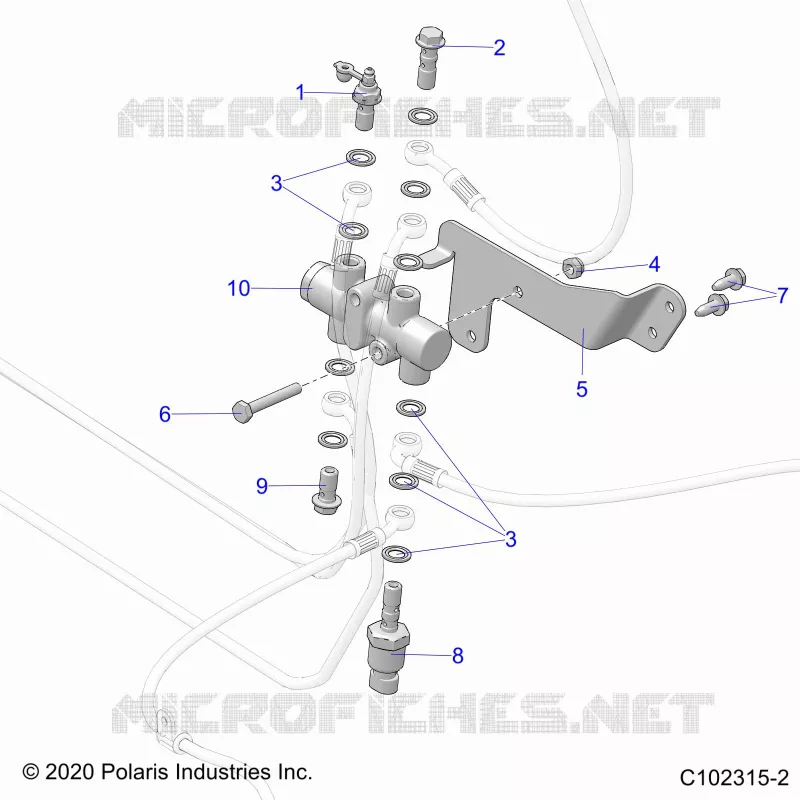 FREINS, VALVE SYSTEM