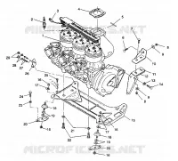 SUPPORT MOTEUR SL 650 / B934058 (4924732473011A)