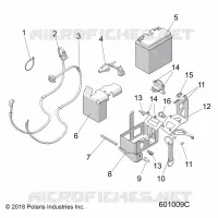 ELECTRICITE, BATTERY/BOX AND CABLES