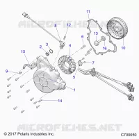 ENGINE, STATOR AND FLYROUE