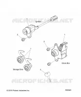 ELECTRICITE, IGNITION SWITCH/LOCK SET