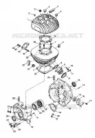 CARTERS MOTEUR AND CYLINDRE