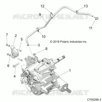 SYSTÃˆME DE TRANSMISSION, MAIN GEARCASE MOUNTING