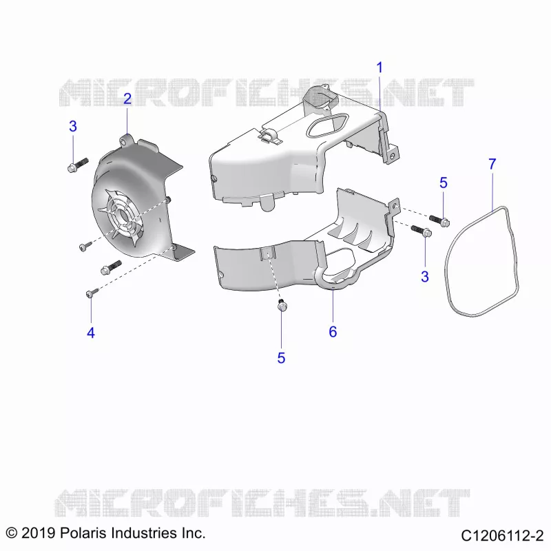 ENGINE, FAN COVER AND CARROSSERIE ET BOITE A GANTS