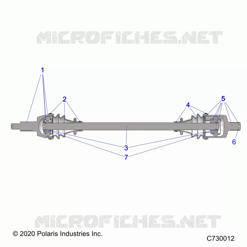SYSTÃˆME DE TRANSMISSION, FRONT HALF SHAFT