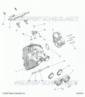 ENGINE, INTAKE AND CORPS DE PAPILON