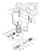 POMPE A HUILE 500 EFI / 0930674 and  500 EFI SKS / 0930574 (4922962296035A)