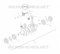 PISTON ET VILEBREQUIN (700)
